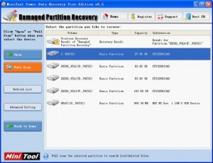 Damaged Partition Recovery