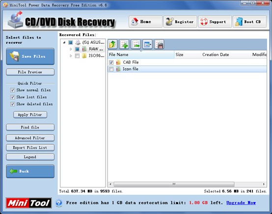 Windows 7 DVD file recovery2