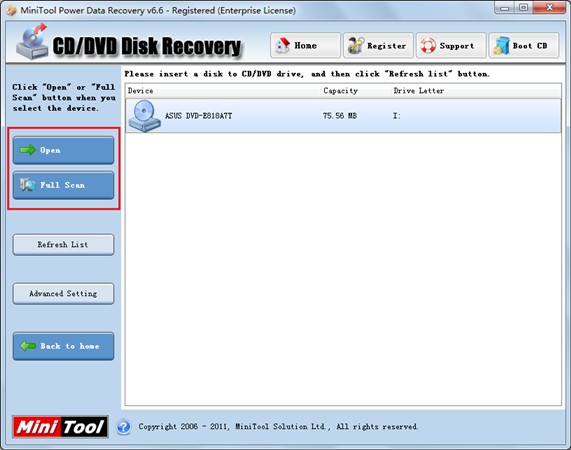 fast DVD RW data recovery1