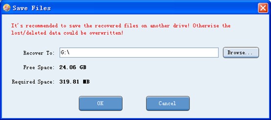 DVD lost data recovery tool3